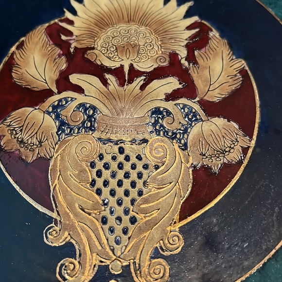 Oriental Decorative Plate - Picture 3 of 7